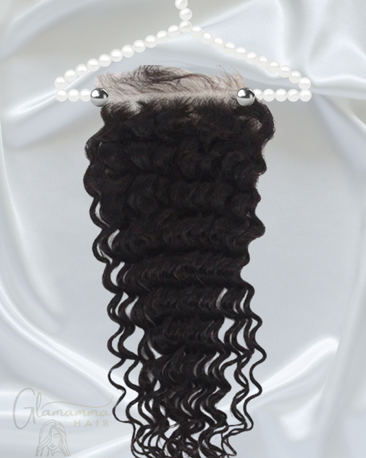 5x5 HD Deep Wave Free Part Lace Closure
