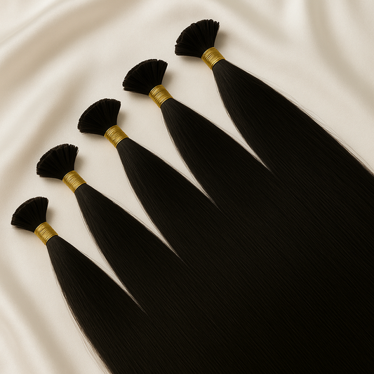 Glamamma Empower Collection – Keratin Tips Straight Human Hair Extensions